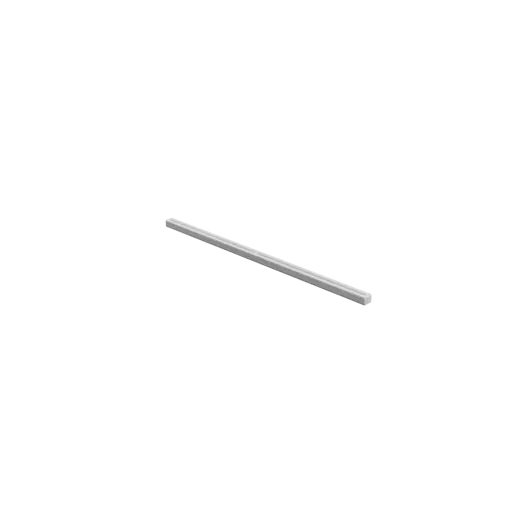 Multi-compartment box STL 3D file: 2 compartments of 80×2×3 mm