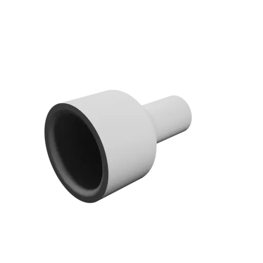 Tube adapter STL file ⌀ 32–15 mm (Length: 50 mm)