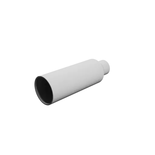 Tube adapter STL 3D file ⌀ 80–50 mm (Length: 250 mm)