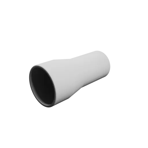 Tube adapter STL file ⌀ 39–31 mm (Length: 80 mm)
