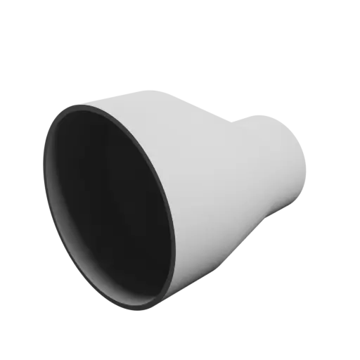 fichier STL Adaptateur de tube ⌀ 153-86 mm (Longueur : 160 mm)