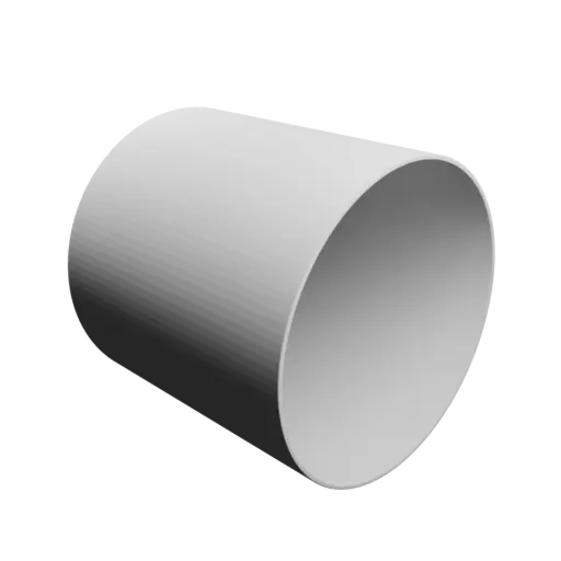 Container STL file, inner: base Ø200 mm, top Ø200 mm, height 200 mm - wall thickness 3 mm