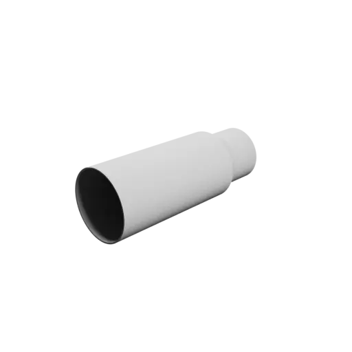 Tube adapter STL file ⌀ 100–80 mm (Length: 270 mm)