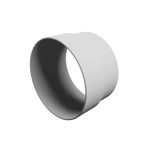Tubing adapter STL file ⌀ 163–154 mm (Length: 100 mm)