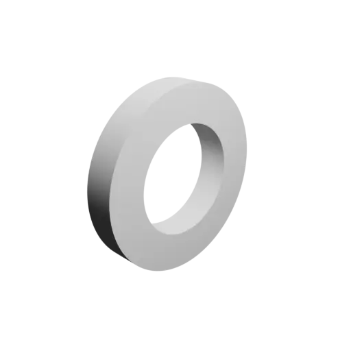 fichier 3D STL Joint plat / Rondelle ⌀int: 8.5 mm ⌀ext: 14.3 mm épaisseur: 2.4 mm