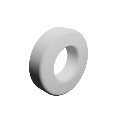 fichier STL Joint plat / Rondelle ⌀int: 5 mm ⌀ext: 10 mm épaisseur: 2.5 mm + filets