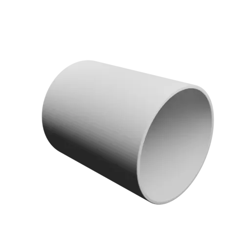 Container STL 3D file, inner: base Ø155 mm, top Ø155 mm, height 200 mm - wall thickness 5 mm