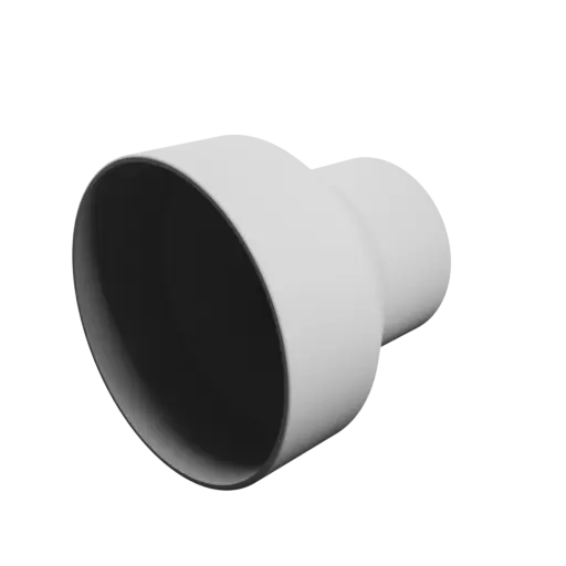 fichier STL Raccord ⌀ 100-66 mm (Longueur : 95 mm)