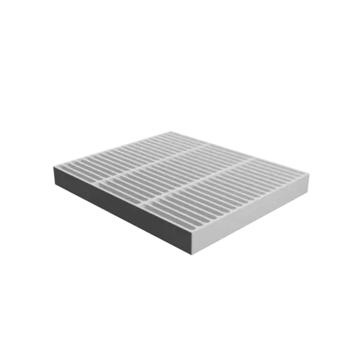 Multi-compartment box STL 3D file: 60 compartments of 63.5×6.4×19 mm