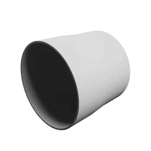 fichier 3D STL Raccord de tuyau ⌀ 105-101 mm (Longueur : 95 mm)