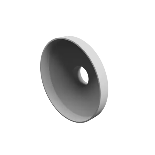 Tube adapter STL 3D file ⌀ 198–56 mm (Length: 70 mm)