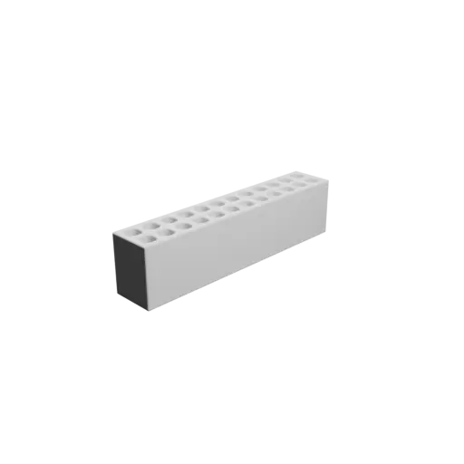 Multi-compartment box STL 3D file: 24 compartments of 7.6×7.6×29 mm