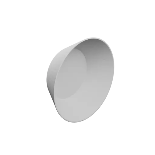 Bowl STL file, inner: base Ø100 mm, top Ø150 mm, height 50 mm - wall thickness 2 mm