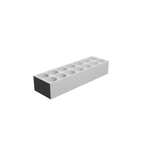 Multi-compartment box STL file: 14 compartments of 22×22×30 mm