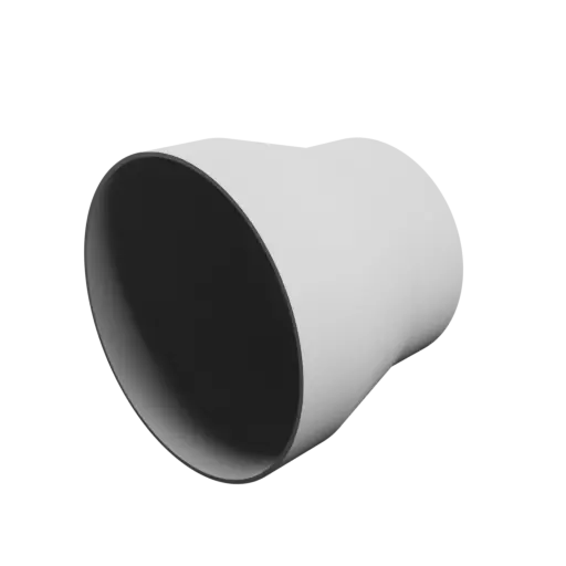Tubing adapter STL file ⌀ 211–171 mm (Length: 180 mm)