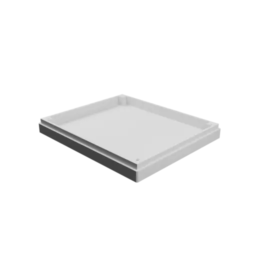 Enclosure with screw-mounted lid STL 3D file: 140×120×30 mm (with ventilation on the lid)