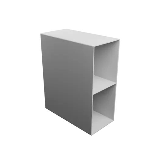 fichier STL Casier de rangement 2 tiroirs 70×90×150 mm, épaisseur: 2 mm