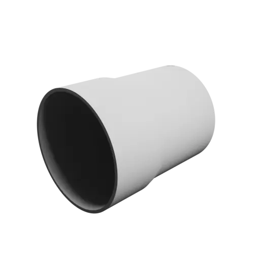 Tubing adapter STL file ⌀ 73–68 mm (Length: 90 mm)