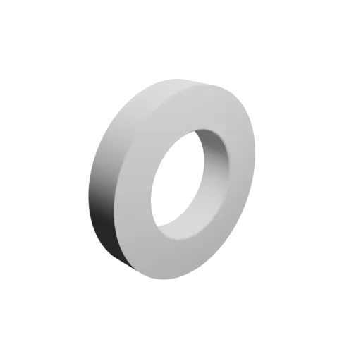 Washer / Flat Gasket STL file ⌀ID: 9 mm ⌀OD: 16 mm thickness: 3 mm + chamfer