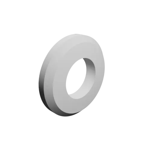 Washer / Flat Gasket STL 3D file ⌀ID: 9 mm ⌀OD: 18 mm thickness: 2.8 mm + chamfer