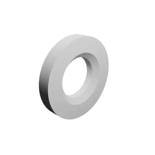 Washer / Flat Gasket STL file ⌀ID: 9 mm ⌀OD: 18 mm thickness: 2.8 mm + chamfer