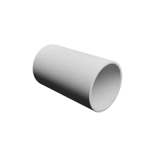 Bowl STL 3D file, inner: base Ø70 mm, top Ø70 mm, height 130 mm - wall thickness 4 mm