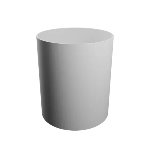 fichier STL Boîte ronde avec couvercle ⌀ 150 mm - Hauteur: 180 mm, Coque: 2 mm