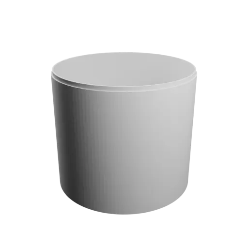 fichier STL Boîte ronde avec couvercle ⌀ 180 mm - Hauteur: 160 mm, Coque: 3 mm