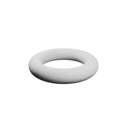O-ring STL file ID 16 × CS 5 mm