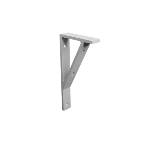 Support bracket 100×200 mm STL file, thickness 6 mm, hole diameter 6 mm