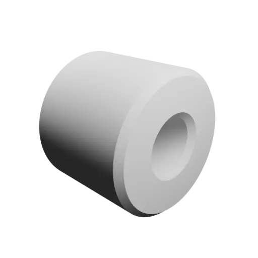 Washer / Flat Gasket STL file ⌀ID: 9 mm ⌀OD: 24 mm thickness: 20 mm + chamfers