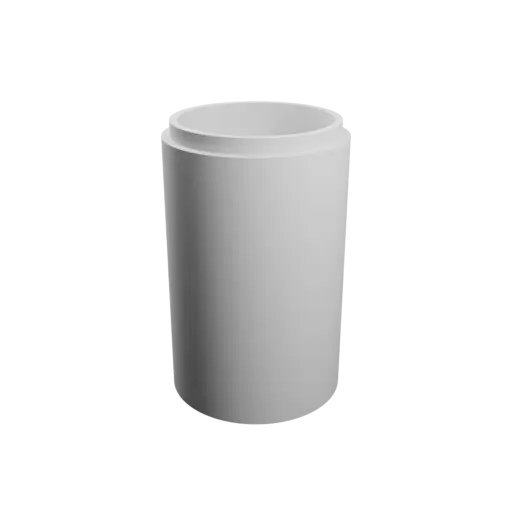 Round box with lid STL file ⌀ 60 mm - Height: 100 mm, Shell: 5 mm
