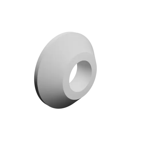 Washer / Flat Gasket STL file ⌀ID: 4 mm ⌀OD: 10 mm thickness: 2.6 mm + chamfer