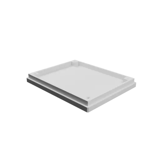 Enclosure with screw-mounted lid STL file: 100×80×20 mm