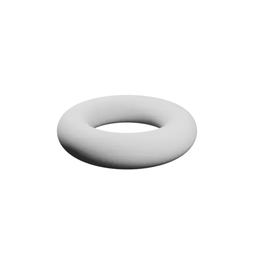 O-ring STL 3D file ID 3.6 × CS 1.5 mm