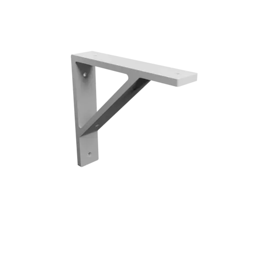 Mounting bracket 180×170 mm STL 3D file, thickness 8 mm, hole diameter 5 mm