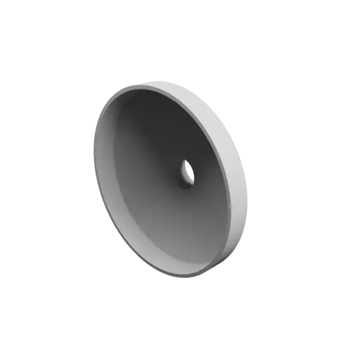 Tube adapter STL file ⌀ 250–50 mm (Length: 80 mm)