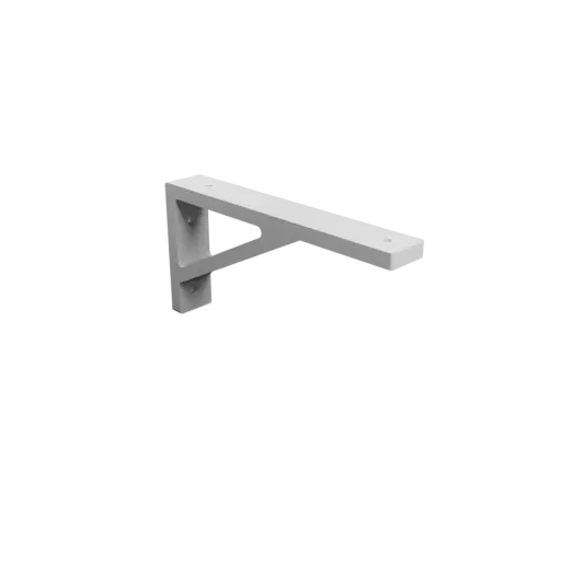 Mounting bracket 200×100 mm STL 3D file, thickness 10 mm, hole diameter 5 mm