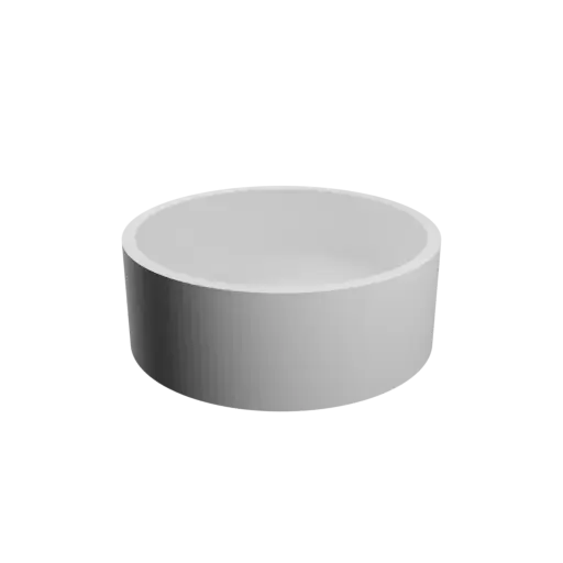 fichier 3D STL Boîte ronde avec couvercle ⌀ 50 mm - Hauteur: 25 mm, Coque: 2 mm