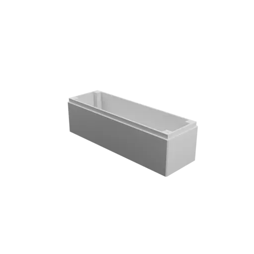 fichier 3D STL Boîtier avec couvercle vissé : 160×50×55 mm