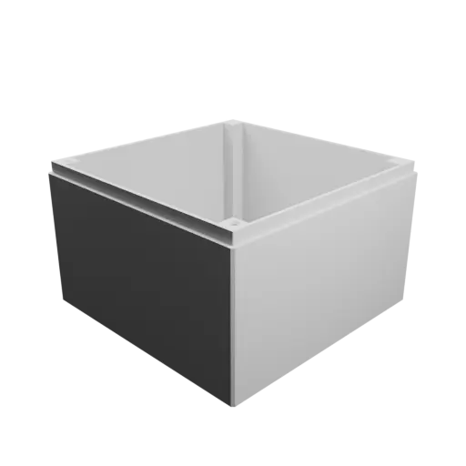 fichier 3D STL Boîtier avec couvercle vissé : 110×110×70 mm