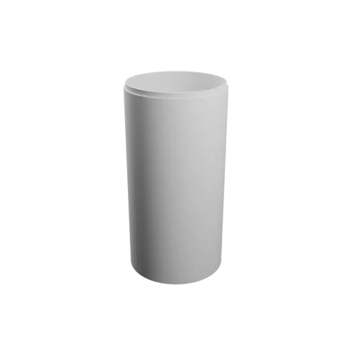 Round box with lid STL 3D file ⌀ 100 mm - Height: 200 mm, Shell: 3 mm