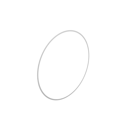 Washer / Flat Gasket STL file ⌀ID: 150 mm ⌀OD: 155 mm thickness: 0.1 mm