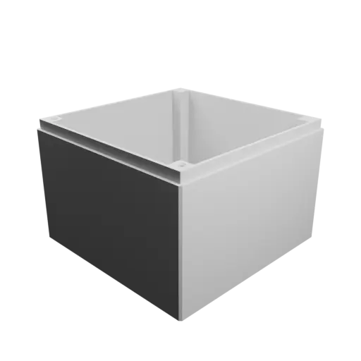 fichier 3D STL Boîtier avec couvercle vissé : 100×100×70 mm (avec aération sous le boîtier)