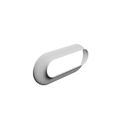 modèle 3D STL Adaptateur de conduit ovale 220x100mm vers 185x55mm - transition: 20mm