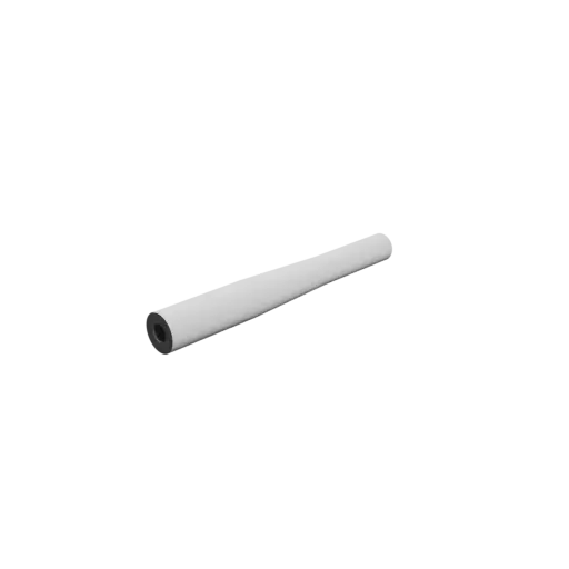 Tube adapter STL 3D file ⌀ 75–60 mm (Length: 600 mm)