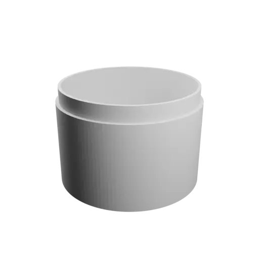 Round box with lid STL 3D file ⌀ 48 mm - Height: 35 mm, Shell: 2 mm