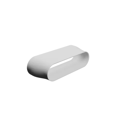 fichier STL Adaptateur de tuyau ovale 150x40mm vers 130x35mm - transition: 40mm