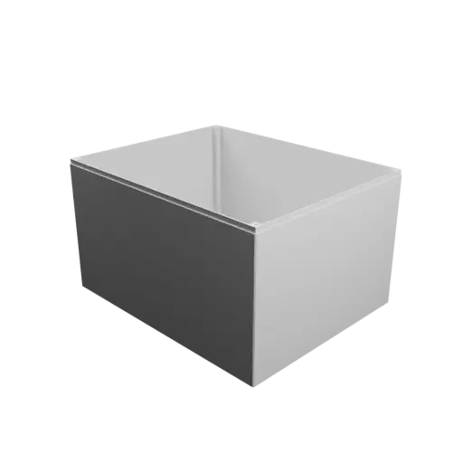 fichier 3D STL Boîtier avec couvercle vissé : 250×200×150 mm (avec aération sur le couvercle)