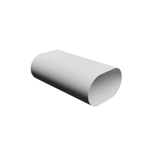 Modèle 3D Modèle 3D STL Durite 200x120mm vers 200x120mm - transition: 300mm
